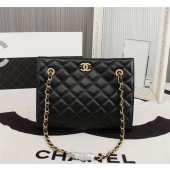 Chanel Original Original Leather Shopping Bag A05360 Black JK2915Pu45