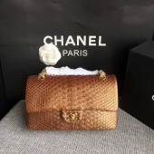 Chanel Original Python Leather Shoulder Bag CF1112R JK5578TP23