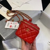 Chanel Original Small classic chain box handbag AP1447 red JK4139Zw99