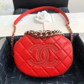 Chanel Original Small classic Sheepskin camera bag AS1511 red JK4058rf34