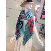 Chanel Scarf A2826 Green JK948rh54