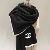 Chanel Scarf A2830 Black JK947VF54