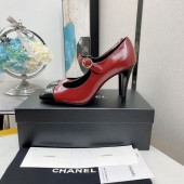 Chanel shoes CH00101 Heel Hight 8.5CM JK5535CD62