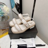 Chanel shoes CH00113 Heel Hight 3CM JK5523Lo54