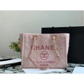 Chanel Shopping bag MM A67001 pink JK3031fH28