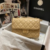 Chanel SMALL FLAP BAG AS1672 apricot JK2862yx89