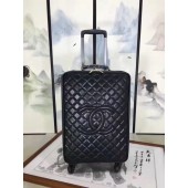 Chanel Travel Luggage 17719 Black JK5936Zf62