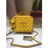 Chanel Vanity Case Original A93343 yellow JK4988ED90