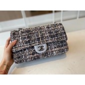 Cheap Chanel classic handbag Tweed & silver-Tone Metal A01112-3 JK3608ZZ98