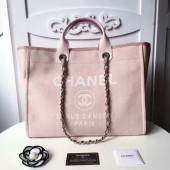 Copy Chanel Medium Original Canvas Leather Tote Shopping Bag 66941G JK5422Ey31