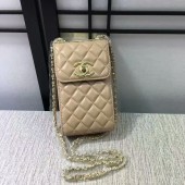 Fake Chanel Sheepskin Leather Shoulder Bag 84074 Camel JK5882kw88