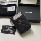 Fashion Chanel card holder Calfskin AP1650 black JK1151OM51