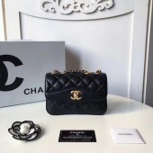 Imitation Chanel Classic Shoulder Bag Original Sheepskin Leather A57029 Black JK5357KV93