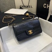 Imitation Chanel mini flap bag AS1786 black JK4040RC38