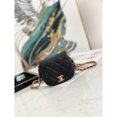 Imitation Chanel mini Flap Shoulder Bag Original leather AP2344 black JK3057Za30