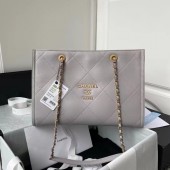 Imitation Chanel Shopping Bag Original leather AS2752 grey JK3142EY79