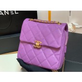 Imitation Cheap Chanel Grained Calfskin Backpack Original Leather AS3108 Lavender JK2690fV17