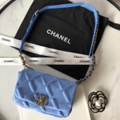 Imitation Top Chanel 19 Bodypack AS1163 light blue JK4174tr16