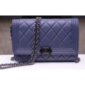 Knockoff Boy Chanel mini Flap Bags Sheepskin Leather A33815 Lavender JK393fY84