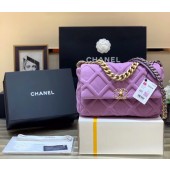 Knockoff CHANEL 19 Flap Bag AS1160 AS1161 AS1162 Lavender JK4240ch31