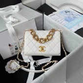 Knockoff Chanel Flap Shoulder Bag Original leather AS2638 white JK3149iV87