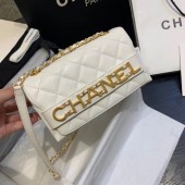 Knockoff Chanel small Flap Bag Original Sheepskin Leather AS1490 white JK4162Lg61