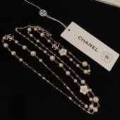 Knockoff High Quality Chanel Necklace CE4765 JK4153Lg12