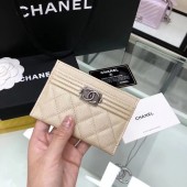 Replica BOY CHANEL Card Holder A84431 gold JK1411CQ60