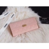 Replica BOY CHANEL Flap Wallet A80286 pink gold-Tone Metal JK1389Vi77