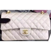 Replica Chanel 2.55 Series Flap Bag OffWhite Cavier Leather A05480 Gold JK659Vi77