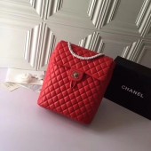 Replica Chanel Backpack Original Sheepskin Leather 91122 Red JK5311ls37