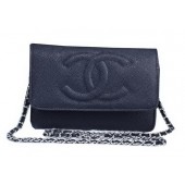 Replica Chanel Cannage Pattern Leather Flap Shoulder Bag A8892 Royal JK998AP18