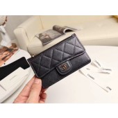 Replica Chanel classic card holder AP0374 black JK1261rH96