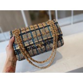 Replica Chanel classic handbag Tweed & Gold-Tone Metal A01112-1 JK3610Ix66