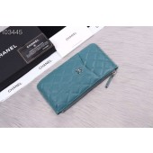 Replica Chanel classic pouch Grained Calfskin& silver-Tone Metal A84402 sky blue JK1336iu55