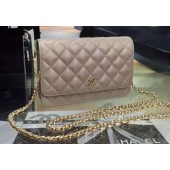 Replica Chanel mini Flap Bag Cannage Pattern A8373 Grey JK66DY71