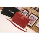 Replica Cheap Chanel Tote Bag Red Original Sheepskin Leather A92239 Gold JK5338QC68